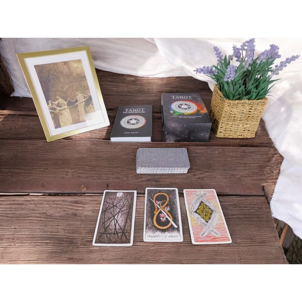 The Wild Unknown Tarot Deck & Guidebook by Kim Krans, New - Picture 7 of 12